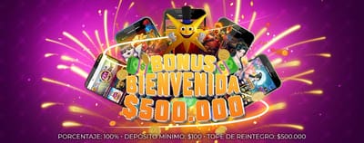 Bono de Bienvenida 100% promotion banner